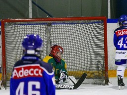 Gregy als Goalie